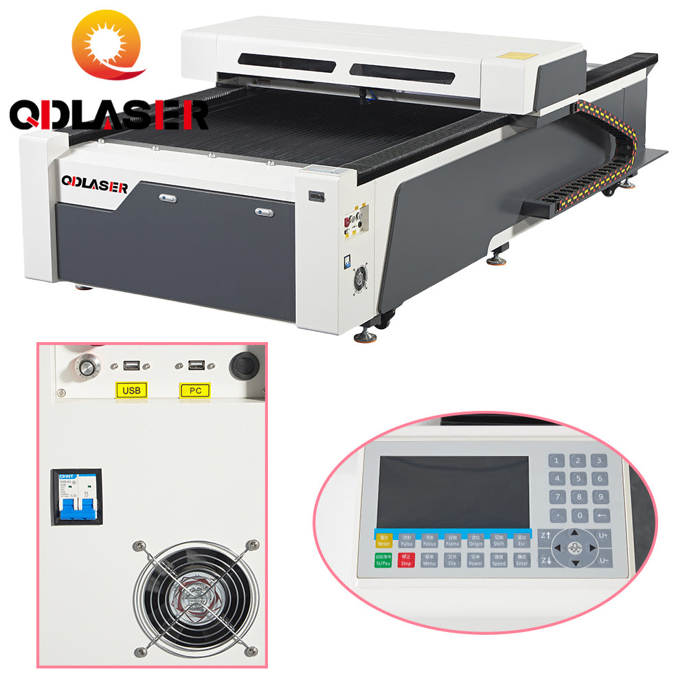 300W 1325R-CCD Non-metal Laser CO2 Cutting Machine for Leather Wood Acrylic