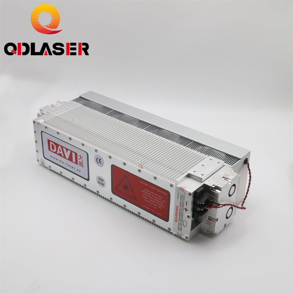 QDLASER DAVI D35 Co2 Rf Laser Co2 Laser Rf Metal Tube for Laser Engraving and Cutting Machine