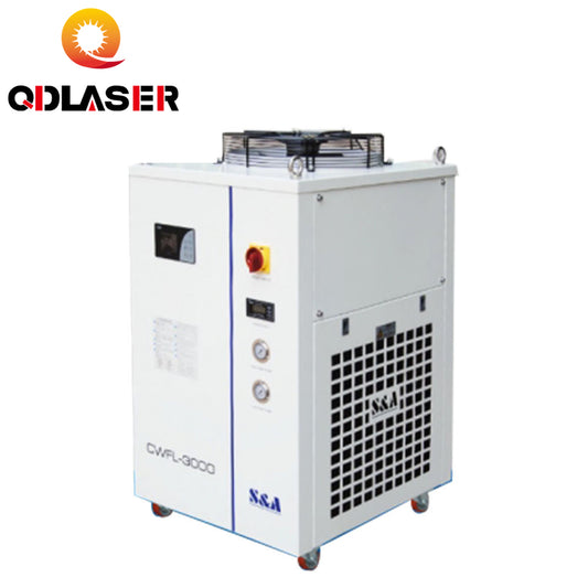 QDLASER S&A CWFL-3000 Water Cooling Fiber Laser Chiller for Fiber Laser Cutting Machine