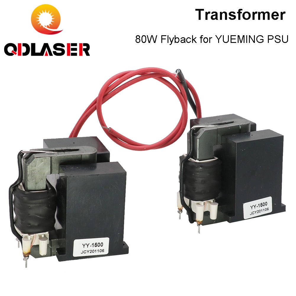QDLASER Yueming 80W High Voltage Flyback Transformer Power Supply Manual Control