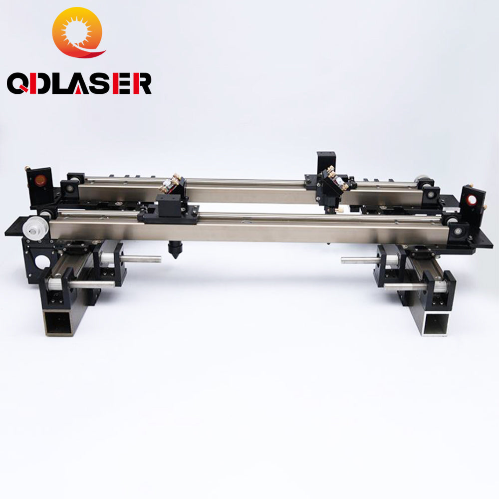 QDLASER Laser Cutting Engraving Machine Huide Rail Double Track Asynchronous Laser Head Linear Slide