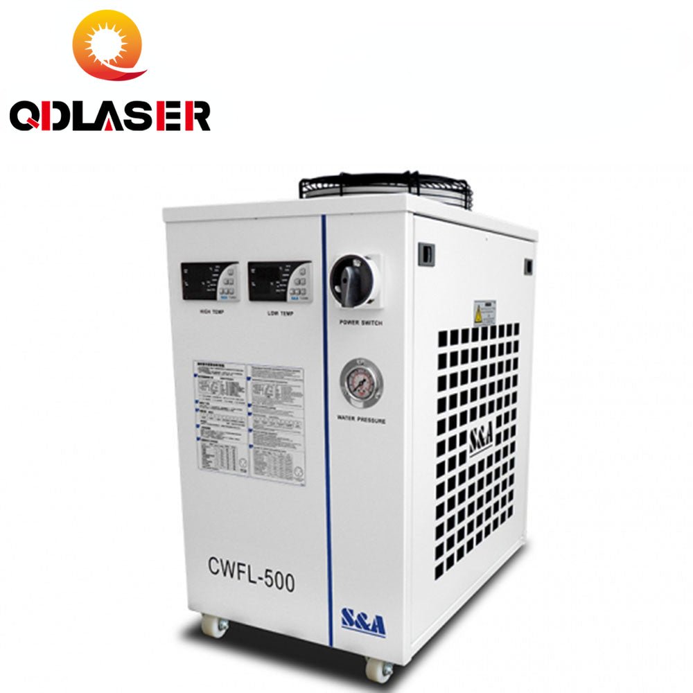 Industrial Water Cooling Chiller CWFL-500 For Fiber Laser Cutting Machine