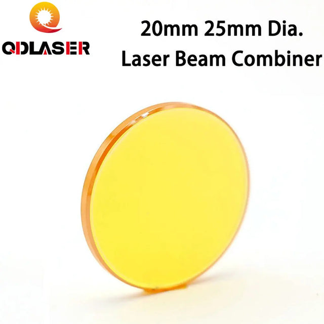 10.6um Laser Beam Combiner lens 20mm 25mm for CO2 Laser Engraving Cutting Machine to Adjust Light Path and Make Laser Visible