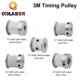 QDLASER HTD 3M 20/24 Teeth Timing Pulley 6.35/8/12mm for DIY CO2 Laser Engraving Cutting Machine Thgears