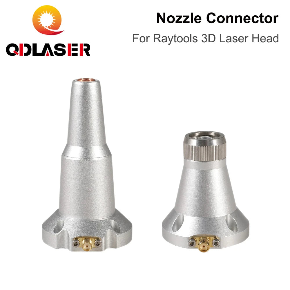 QDLASER 3D Laser Nozzle Connector F150 F200 Laser Ceramic Sensor Part for Raytools 3D Laser Cutting Head
