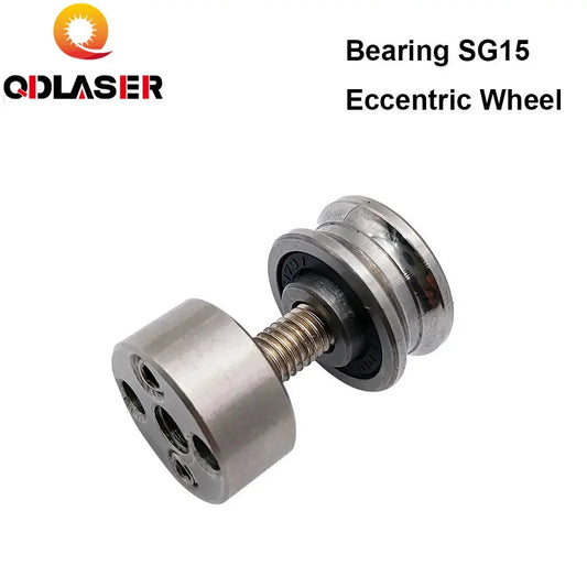 High Speed Pulley Groove Bearing Eccentric Wheel Bearings SG15 Groove Ball Bearings for CO2 Laser Engraving Cutting Machine