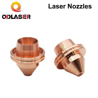QDLASER Single layer laser nozzle fittings for fiber laser cutting nozzle for Mitsubishi