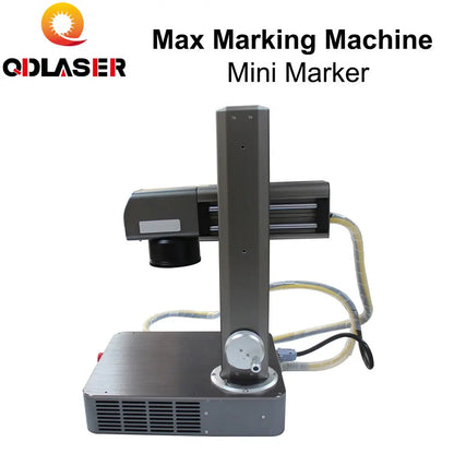 QDLASER 20W Fiber Laser Max Marking Machine Mini Marker for Marking Metal Stainless Steel