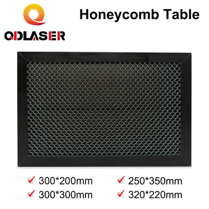 QDLASER Honeycomb Working Table 250x350 300x200 300x300mm Size Board Platform Laser Parts for CO2 Laser Engraver Cutting Machine