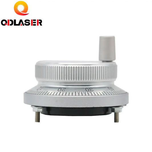 QDLASER hand wheel5V 6pin Pulse 100 Manual Pulse Generator Hand Wheel CNC Machine 60mm 80mm Rotary Encoder Free Shipping