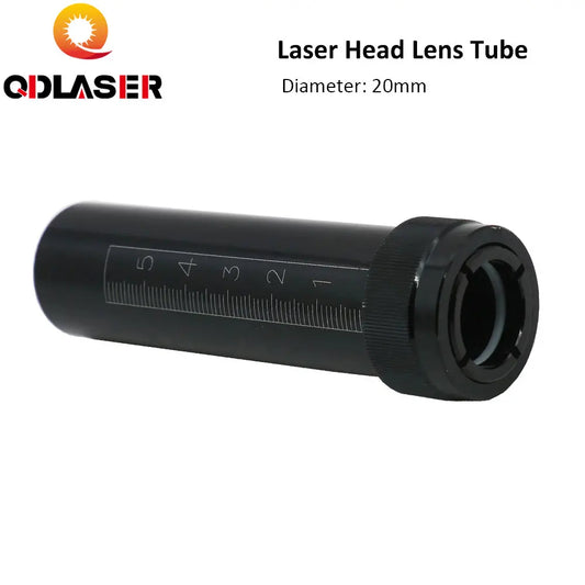 QDLASER T Series CO2 O.D.20 Tube for D20 F50.8 Lens for CO2 Laser Cutting Engraving Machine