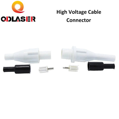 QDLASER Laser Power Supply High Electricity Adapter / Connector for High Voltage Cable