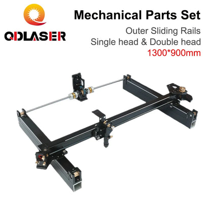 QDLASER Mechanical Laser External Slide Kits 1300mm*900mm DIY CO2 Laser 1390 For CO2 Laser Engraving Cutting Machine