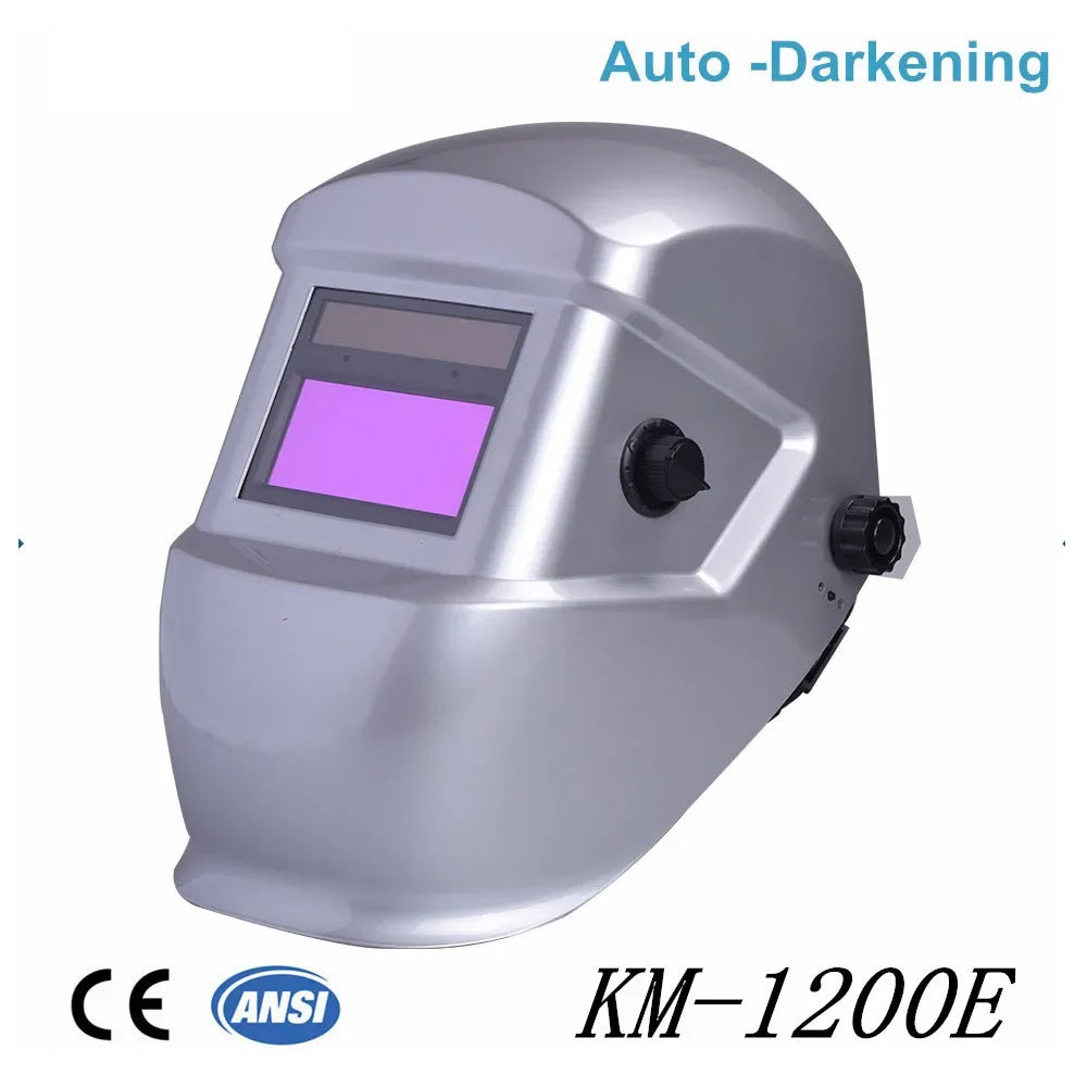 QDLASER Auto Darkening Welding Helmet Solar Li Battery Supply Outside Control
