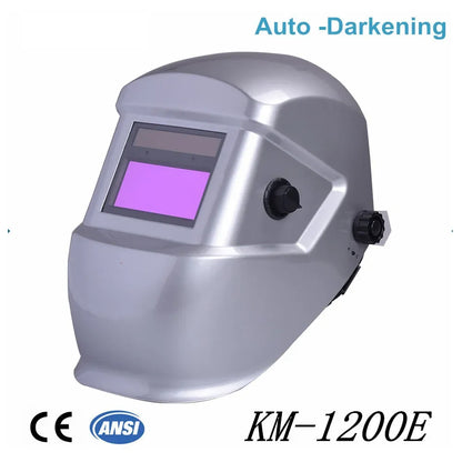 QDLASER Auto Darkening Welding Helmet Solar Li Battery Supply Outside Control