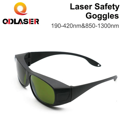 QDLASER 1064nm Laser Safety Goggles Style C OD6+ Shielding protective glasses Protective eyewear for YAG DPSS fiber lasers
