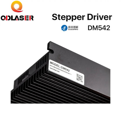 QDLASER Leadshine DM542 2 Phase Stepper Driver Suitable for 42 57 stepper motors Nema17 Nema23 Supply Voltage 20-50VAC 1.0-4.2A