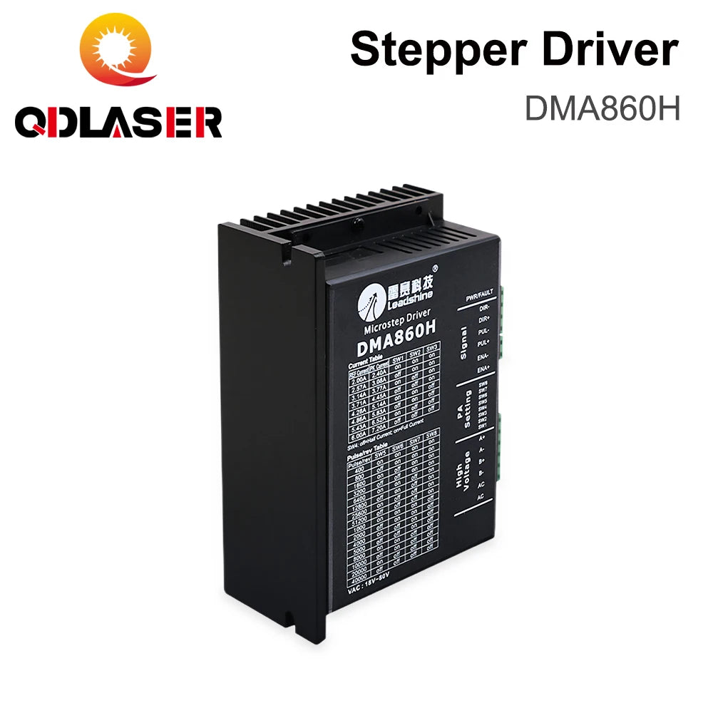 QDLASER Leadshine M542C 2 Phase Stepper Driver 20-50 VAC 1.0-4.2A 7-16mA