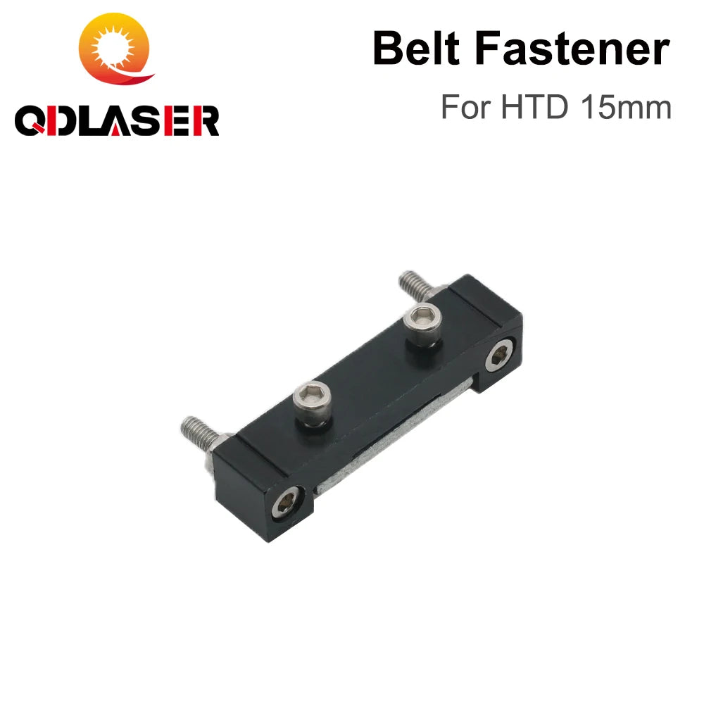 QDLASER E-series Belt Fastener For Width 25mm Open-Ended Timing Belt Transmission For X/Y Axis Hardware Tools Machine Parts