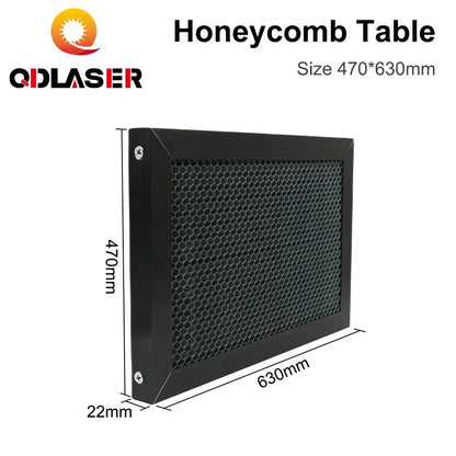 Honeycomb plate work surface 630*470 mm, plate platform inch size can be customized, laser parts for CO2 laser engraving machine