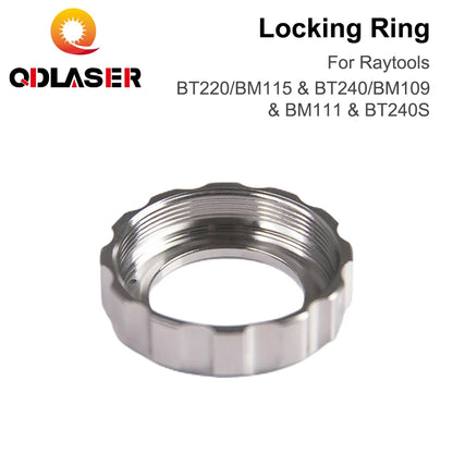 QDLASER Raytools Fiber optic cutting head tight locking ring BT220/BM115 & BT240/BM109 & BM111 & BT240S Nozzle Connection Part