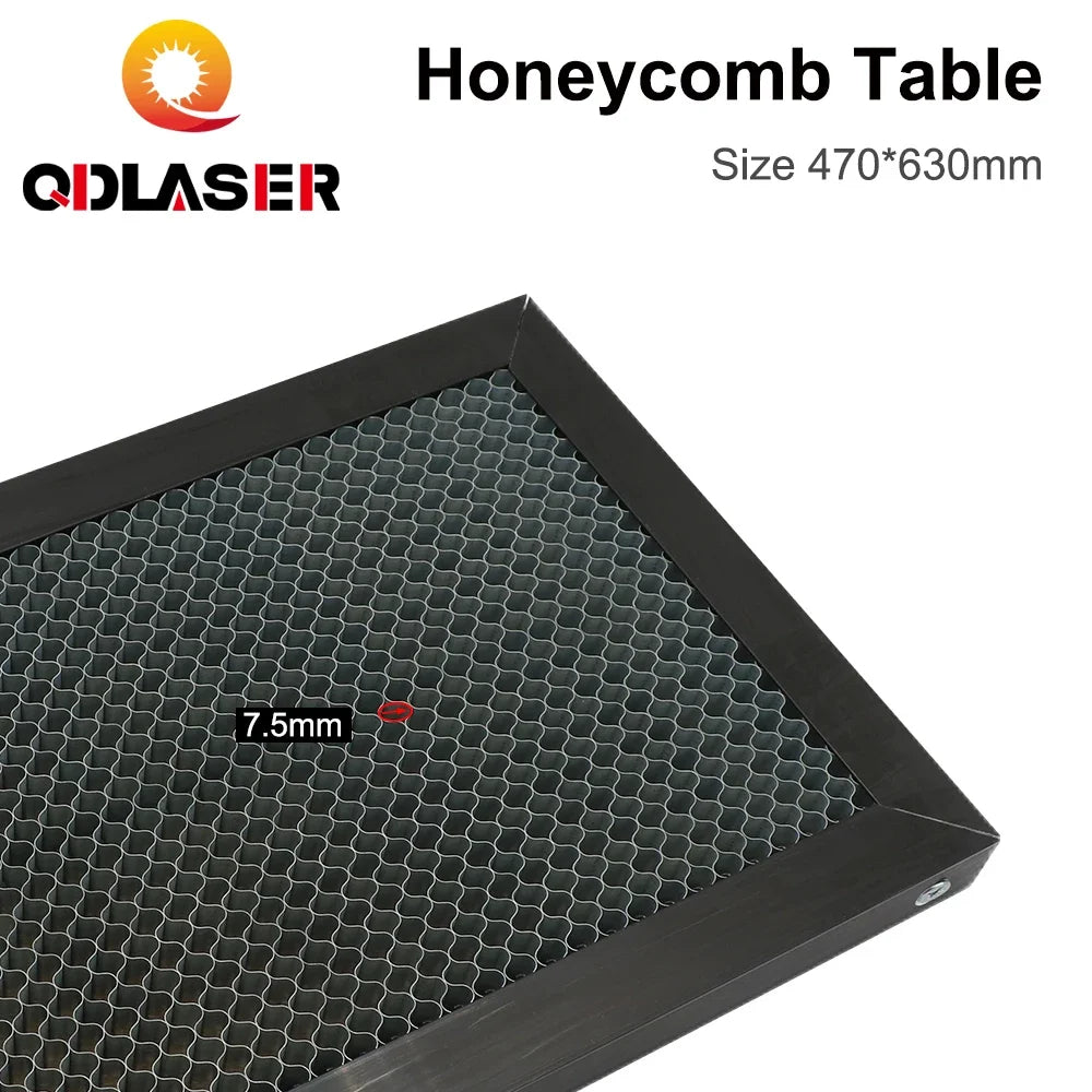 Honeycomb plate work surface 630*470 mm, plate platform inch size can be customized, laser parts for CO2 laser engraving machine