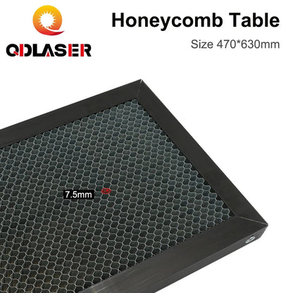 Honeycomb plate work surface 630*470 mm, plate platform inch size can be customized, laser parts for CO2 laser engraving machine