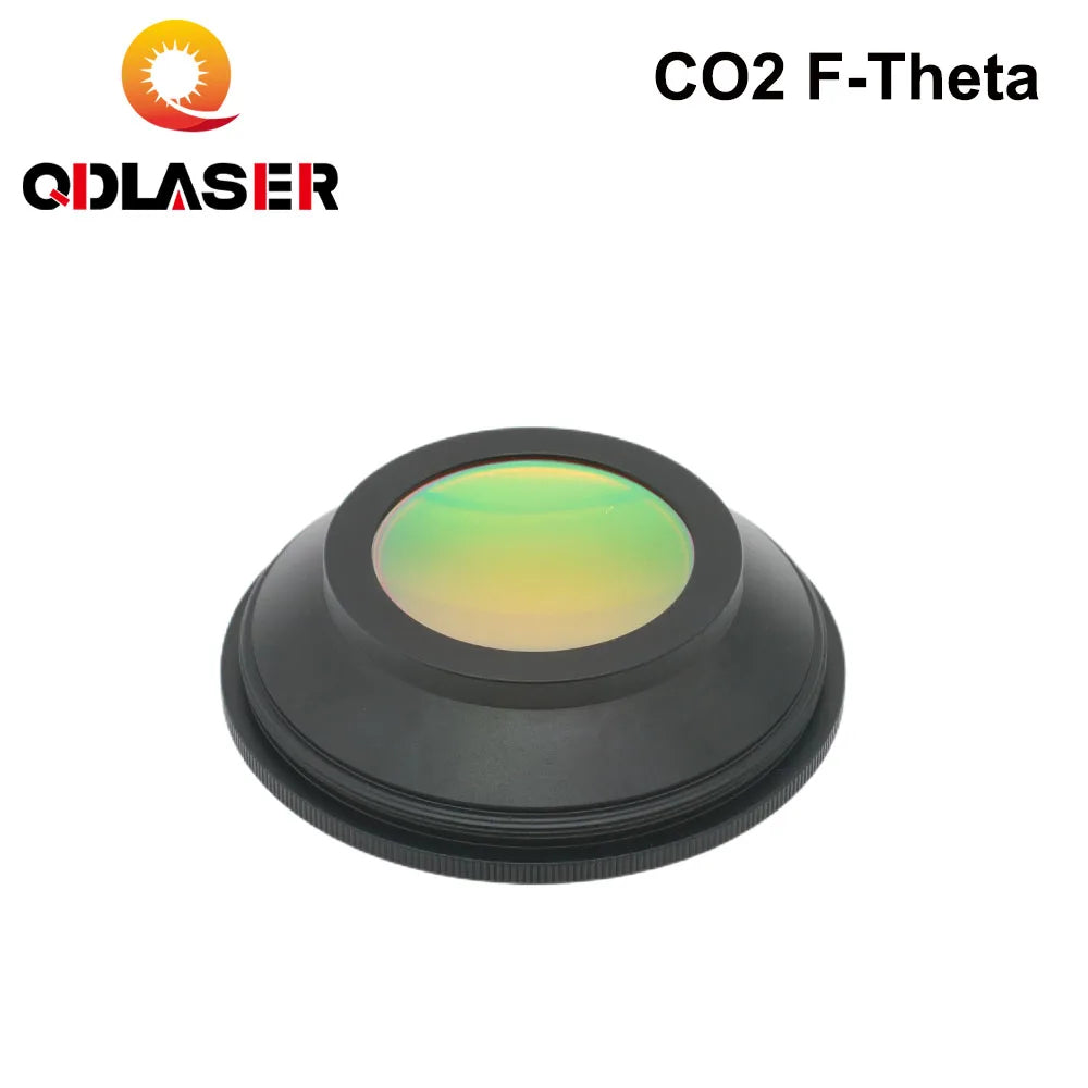 QDLASER CO2 F-theta Scan Lens Field Lens 10.6um 10600nm 50x50-600x600 Thread M85 for YAG Optical CO2 Laser Marking Machine Parts