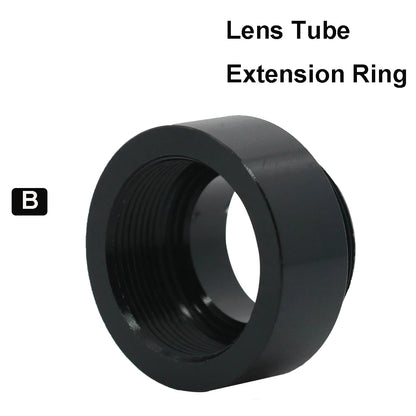 QDLASER Tube Extension Ring CO2 O.D.25mm Lens Tube for D20 F63.5mm/127mm Lens for CO2 Laser Cutting Machine