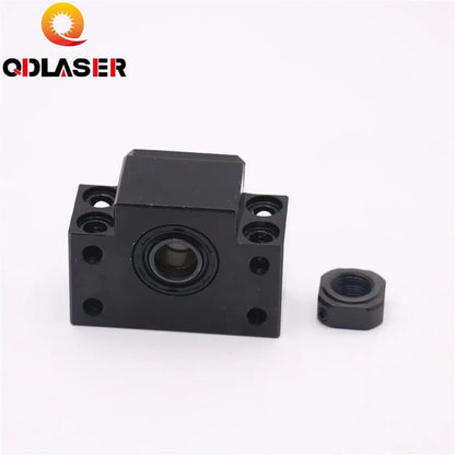 QDLASER BK20 BF20 Ballscrew Fixed Side End Supports Set for SFU2505 SFU2510 Ballscrew Liner Guides Machine CNC Parts holder