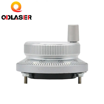 QDLASER CNC Pulser Handwheel 5/12/24V 6pin Pulse 100 Manual Pulse Generator Hand Wheel CNC Machine 60mm 80mm Rotary Encoder