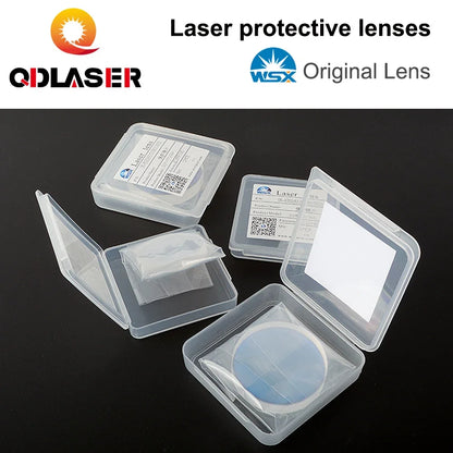 WSX Laser Original Lens 30x5 Protective Windows 4KW 1064nm JGS1 Fused Silica Optical 18x2 20x2 For Fiber Cutting Head KC13/15