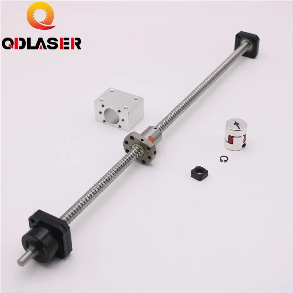 SFU1605 Ball Screw Linear Set C7 Ballnut Nut Housing FK12 FF12 Fixed Floated End Support Plum Coupling for CNC Machine Parts