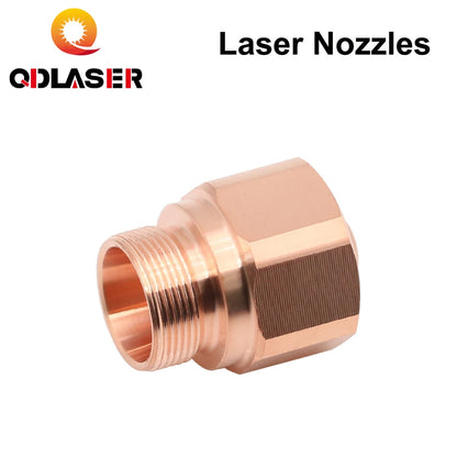 QDLASER OEM K Series Dia.13mm Laser Nozzles Single Layer Thread M10 Caliber 0.8-3mm for Fiber Laser Cutting Head