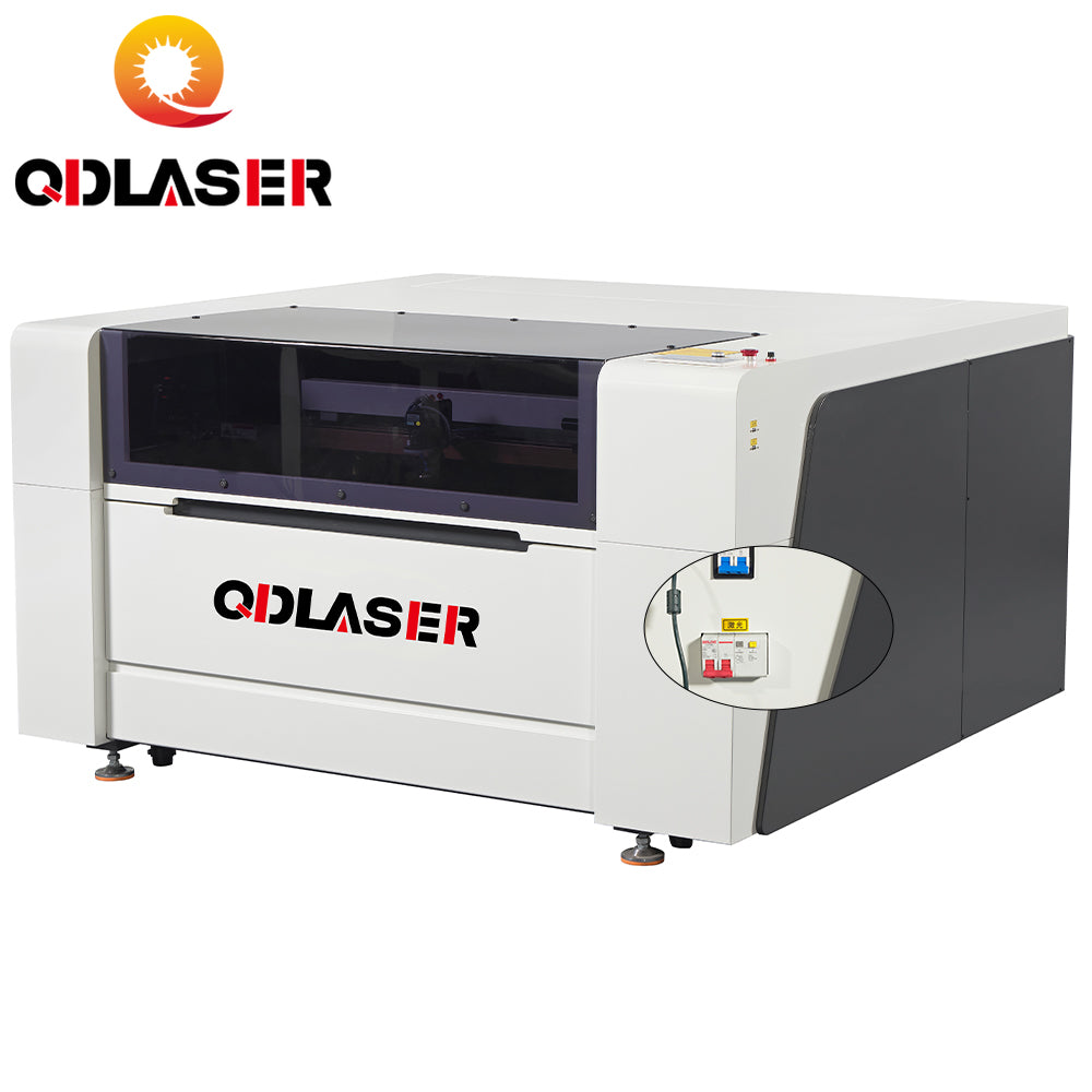 80W 1390i-CCD Non-matel Co2 Laser Engraving Machine for Leather Ruida Control System