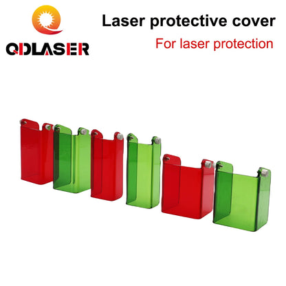 QDLASER Laser Protective Cover, Laser Goggles Protects,33mm/40mm/46mm Laser Head Protect Shell, Use for Laser Engraver