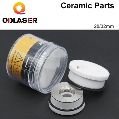 QDLASER Laser Ceramic Dia. 28 32mm KT B2 CON P0571-1051-00001 For Laser Cutting Head 24.5mm/28.5mm