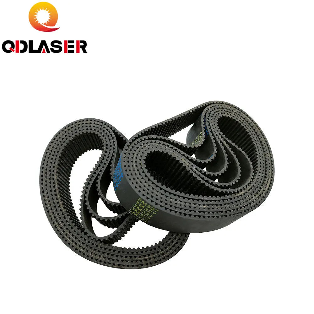 QDLASER HTD 3M Closed Loop Timing Belt Transmission Belts Perimeter 324 327mm Customized Width 25 30mm