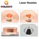 QDLASER C Type TQ Laser nozzles Dia.32 H15 Single Layer Chrome-Plated Double Layers Caliber 0.8-5.0mm for Cutting Head