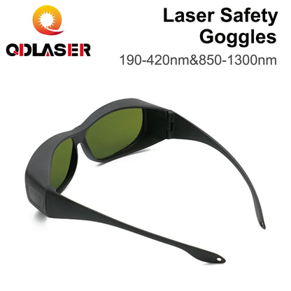 QDLASER 1064nm Laser Safety Goggles Style C OD6+ Shielding protective glasses Protective eyewear for YAG DPSS fiber lasers