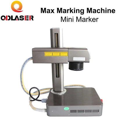 QDLASER 20W Fiber Laser Max Marking Machine Mini Marker for Marking Metal Stainless Steel