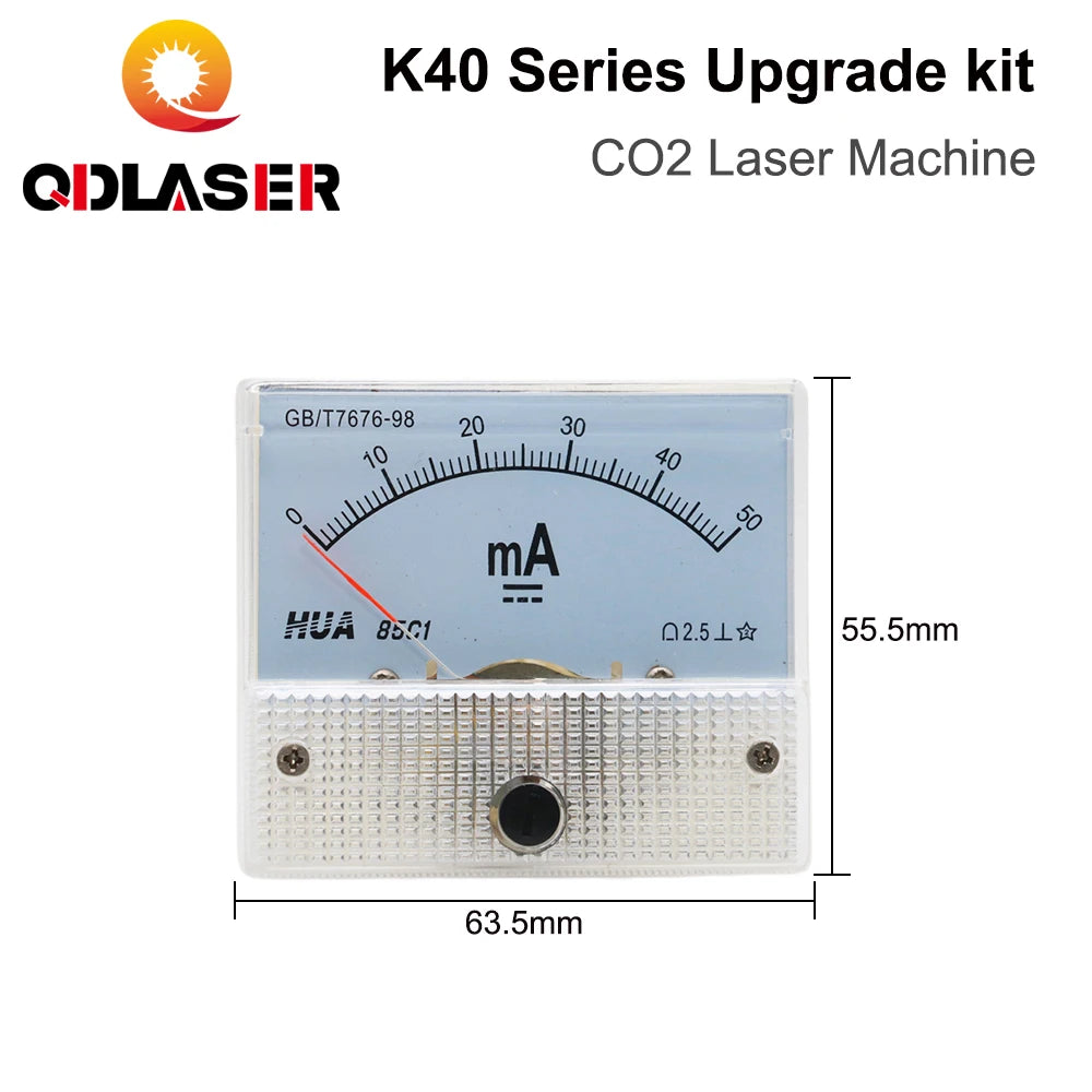 QDLASER For K40 series CO2 small laser engraving machine upgrade kit CO2 laser controller Rida RDC6432 DM542S stepper driver
