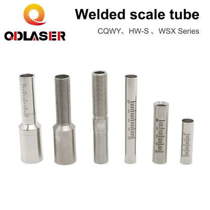 Handheld Laser Welding Nozzle Connector Fixed Scale Tube for WSX CQWY HW QILIN Handheld Welding Head Machine M16 M8 M10 Thread