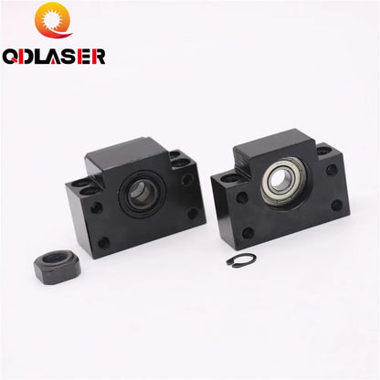 QDLASER BK12 BF12 Ballscrew Fixed Side End Support Set for SFU1605 SFU1604 CNC Machine Parts holder