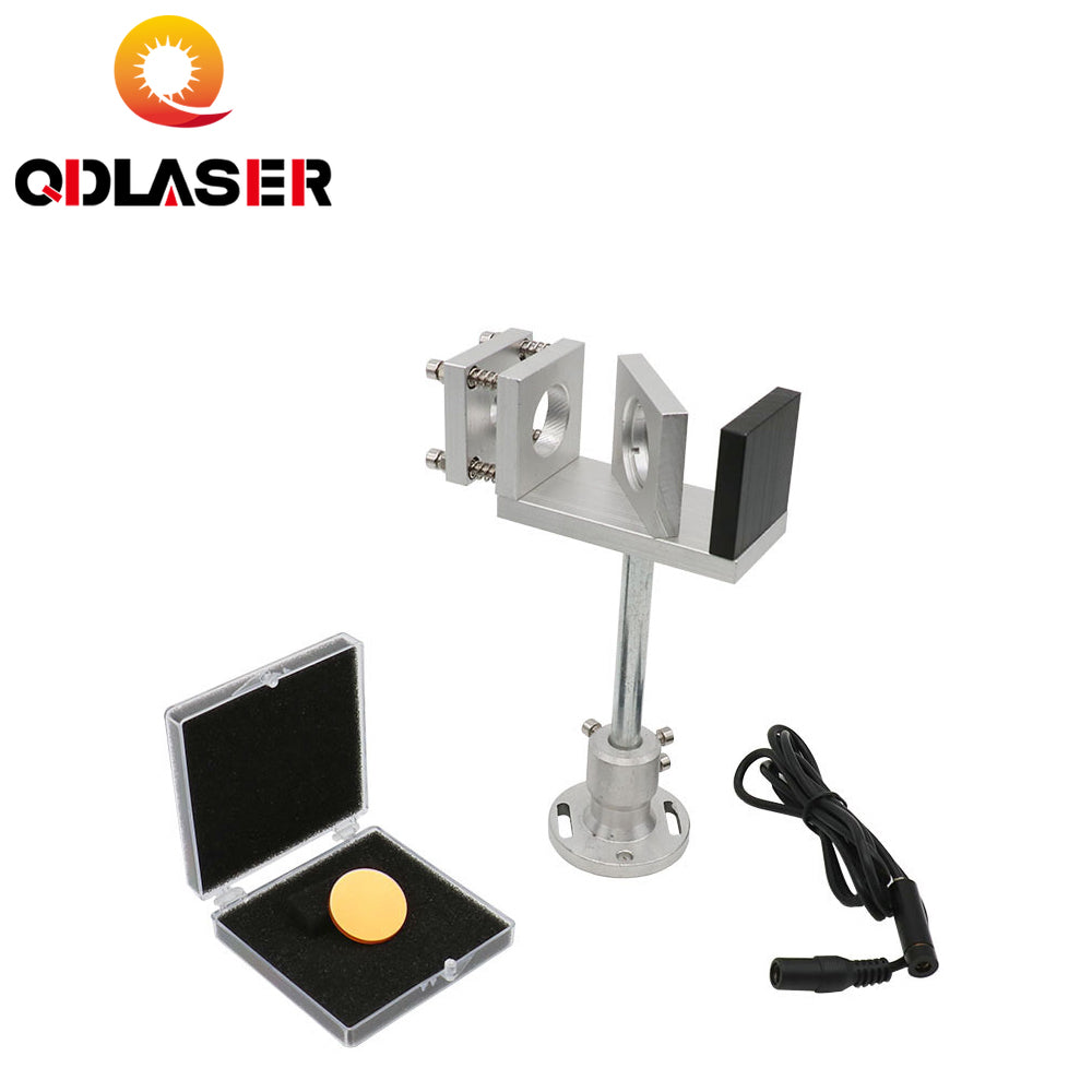 ZnSe Laser Beam Combiner Set 20 / 25mm Conbiner 500-700nm Lens + Mount + Red Pointer for CO2 Laser Marking Machine
