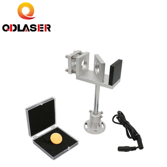 ZnSe Laser Beam Combiner Set 20 / 25mm Conbiner 500-700nm Lens + Mount + Red Pointer for CO2 Laser Marking Machine