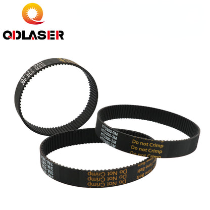 QDLASER HTD 3M Loop Belt Width 10&15mm Belt Rubber Timing Belt Various Transmission for CO2 Laser Engraving Machine / 3D Printer