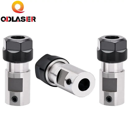 QDLASER ER16 Motor Shaft Holder 6 8 10mm for CNC Milling Boring Grinding Motor Shaft Extension Rod
