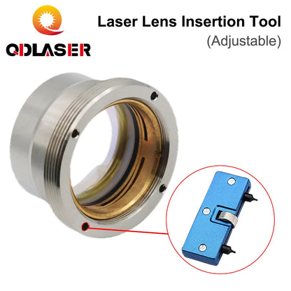 Laser Lens Insertion Tools Adjustiable 15-55mm For Raytools Precitec WSX D28 D30 D37mm Focusing Collimating Removal Installation