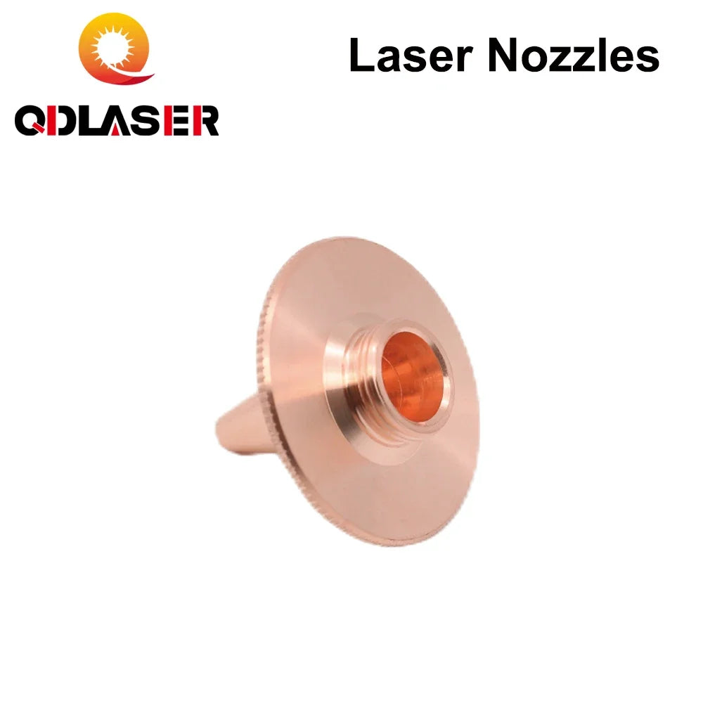 QDLASER Precitec D Type Laser Fiber Nozzle Single Layer Dia.28mm Caliber 1.5/2.0 for Precitec Fiber Laser Cutting Head